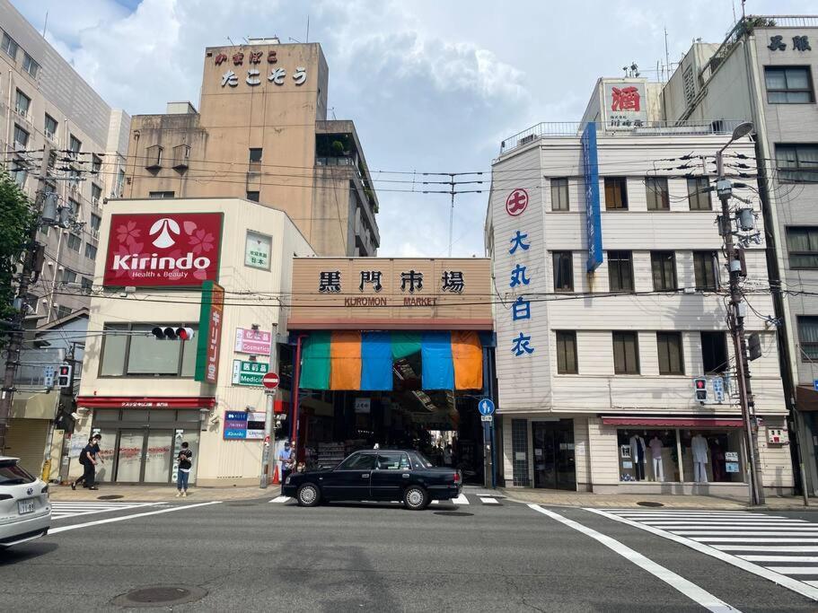 Sanacion Namba 難波千日前の5Ldk120平米 駅徒歩2分 広々バルコニーでバーベキューも可能 Apartment Osaka Luaran gambar